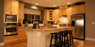 kitchen living area
